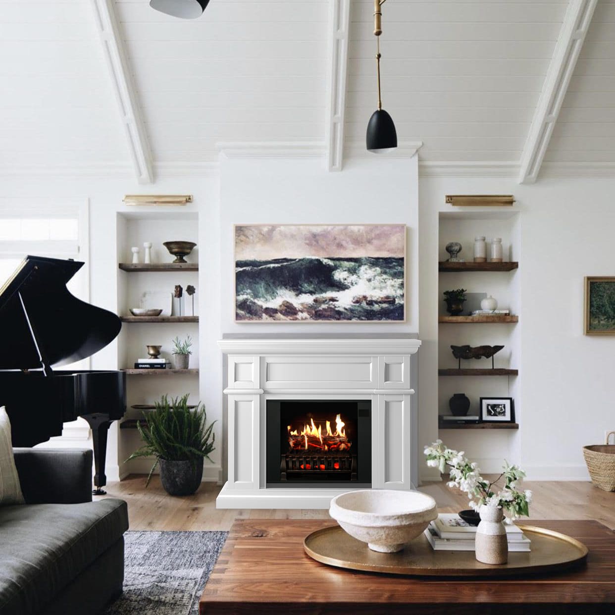 Electric Fireplace Insert 28 Inch [Top Rated] MagikFlame