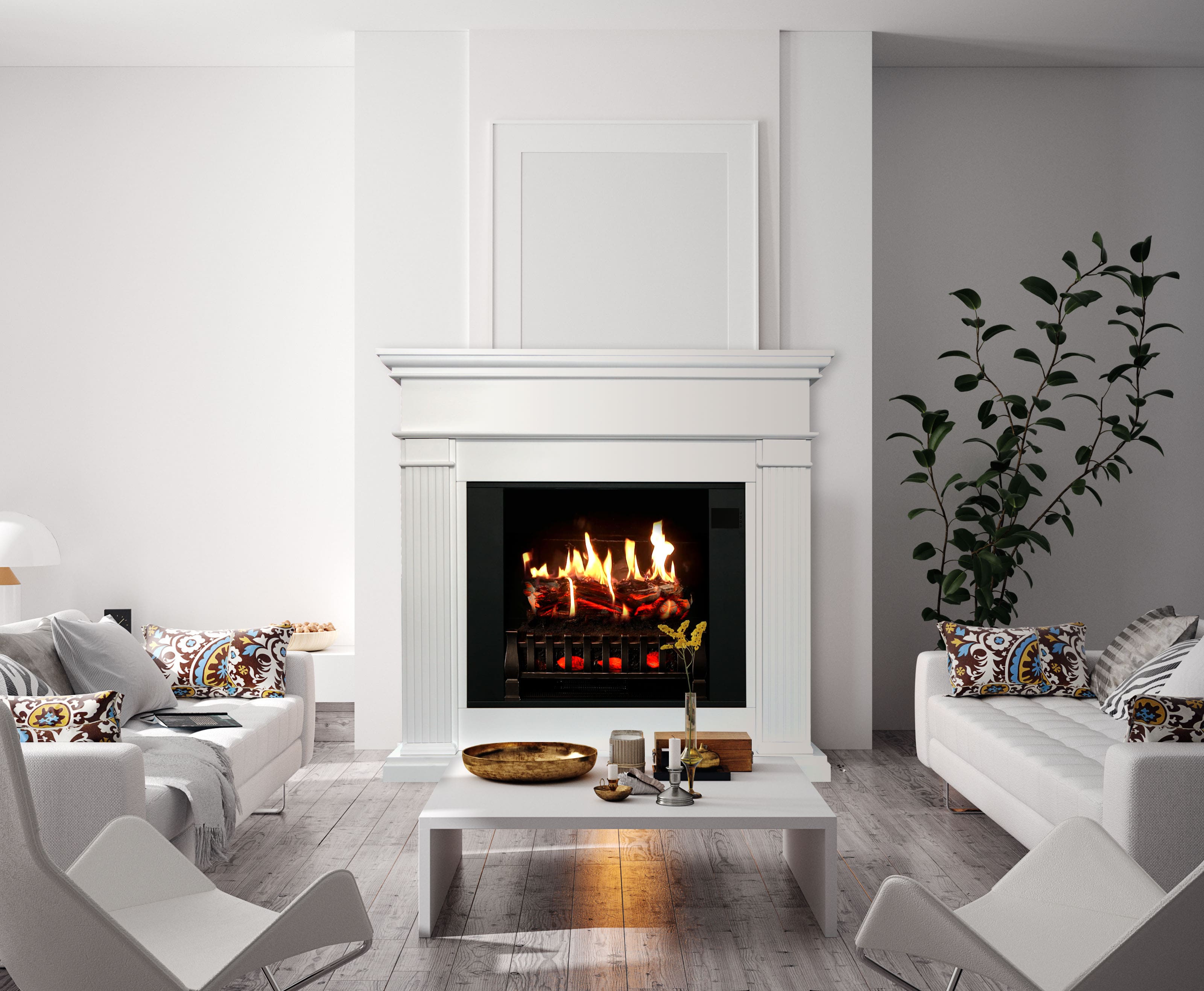 28 Inch Electric Fireplace Insert With Sound Buy Now MagikFlame