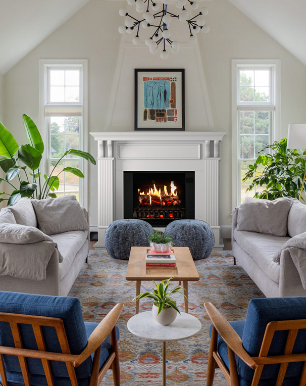 MagikFlame Trinity in living room