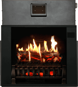 realistic insert electric fireplace with heater