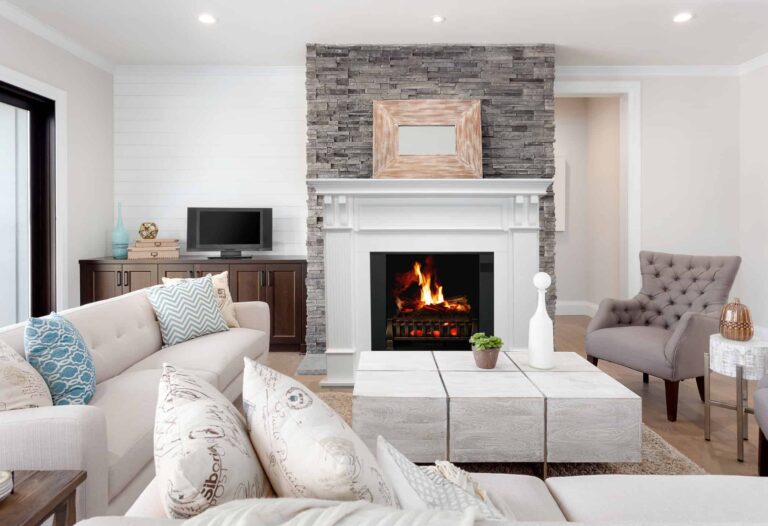 what is a fireplace mantel