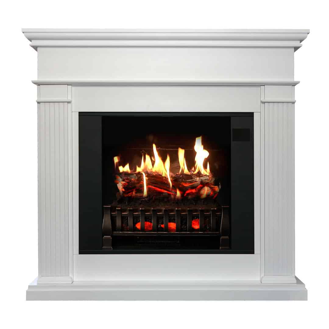 Compact/Small Electric Fireplace with Mantel MagikFlame