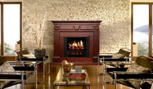 how to make a fake fireplace