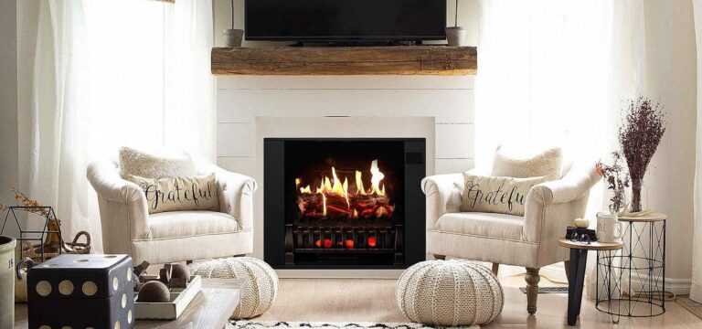 How To Hang Fireplace