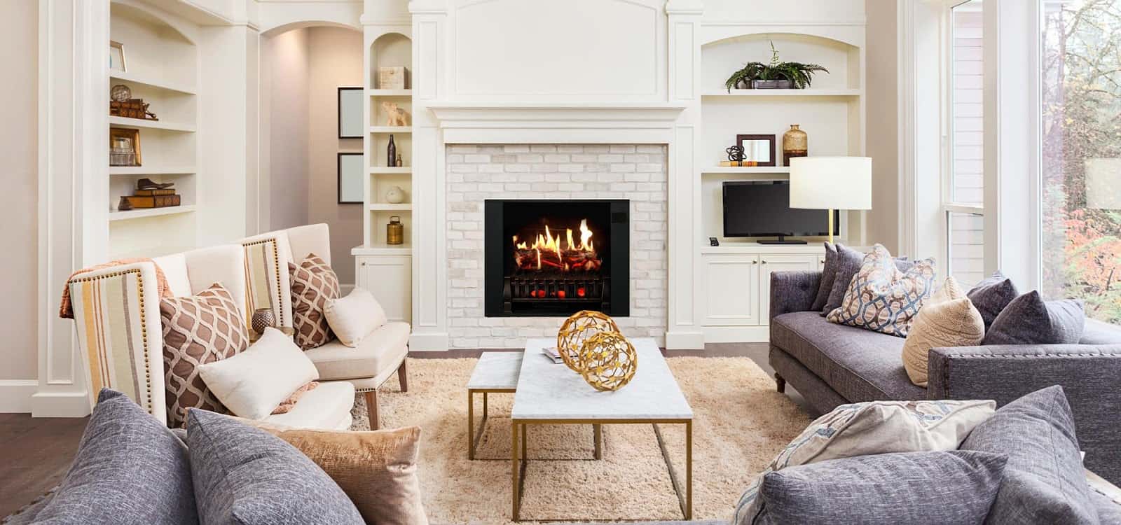 How To Painting an Electric Fireplace Magikflame