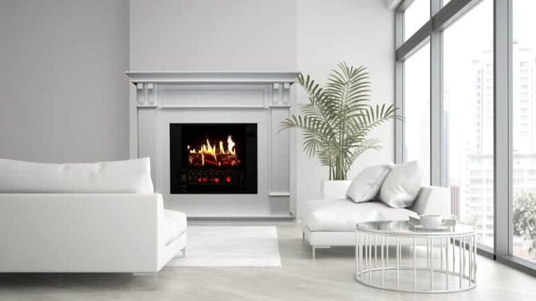 White Electric Fireplaces