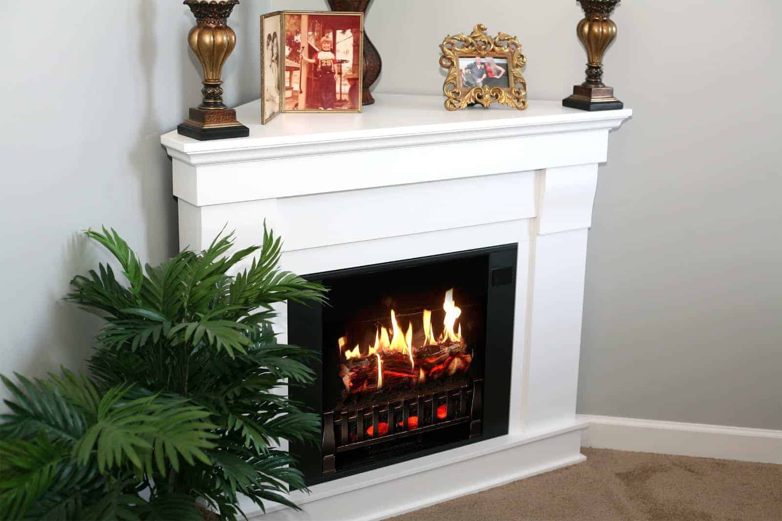 White Fireplace TV Stand Entertainment Stands Save 250350