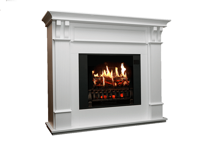 Flames Fill the Viewing Window