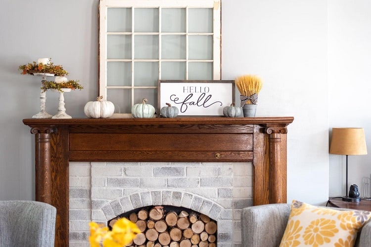 How to Style Your Contemporary and Mid Century Modern Fireplace
