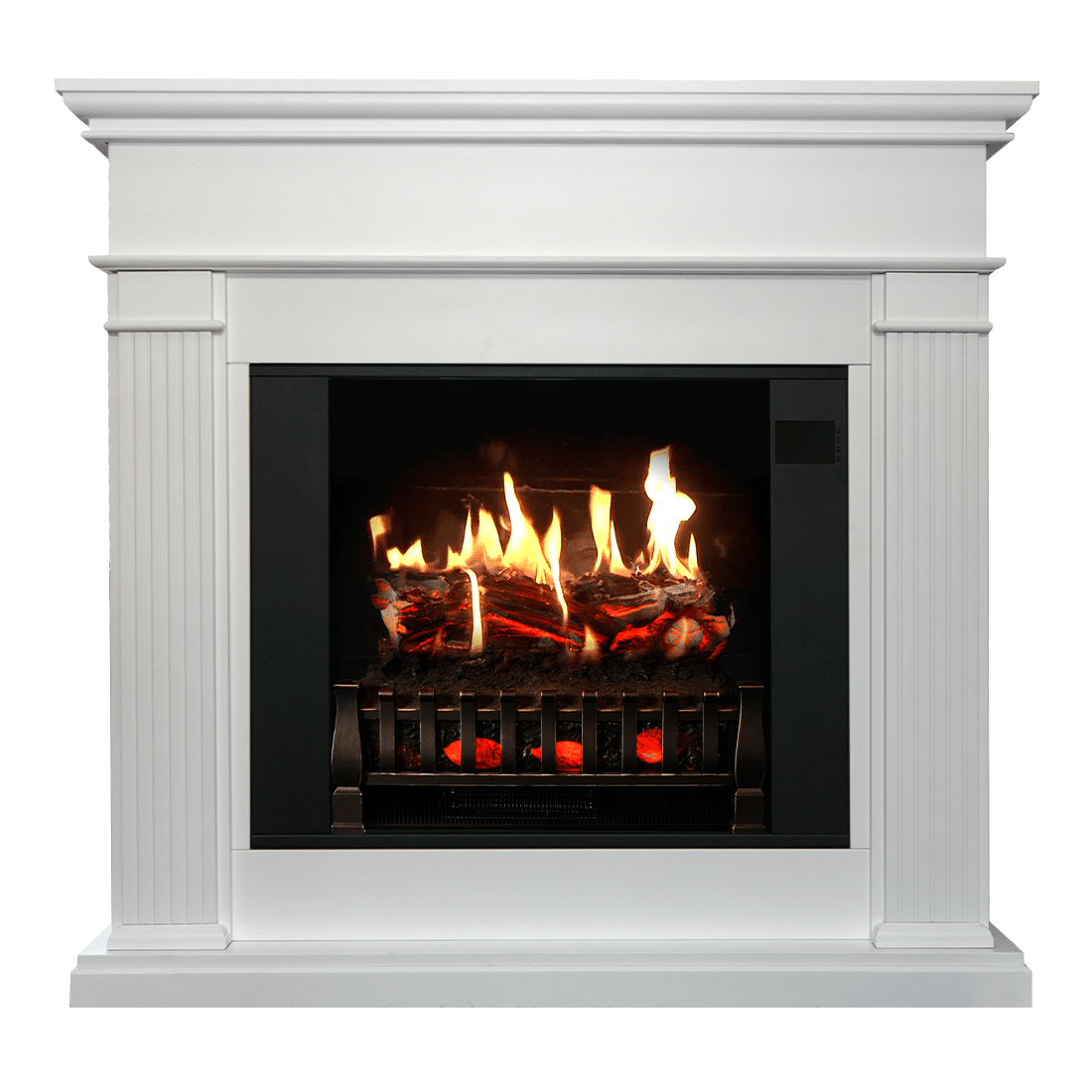 Morpheus Compact Electric Fireplace Mantel & Insert with Sound and
