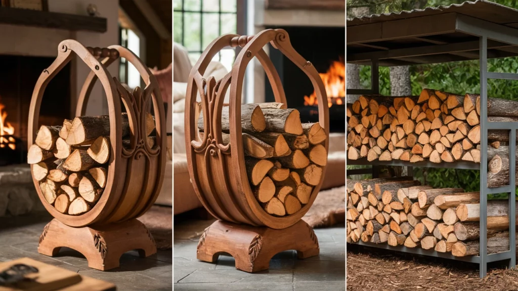 Fireplace Wood Holders