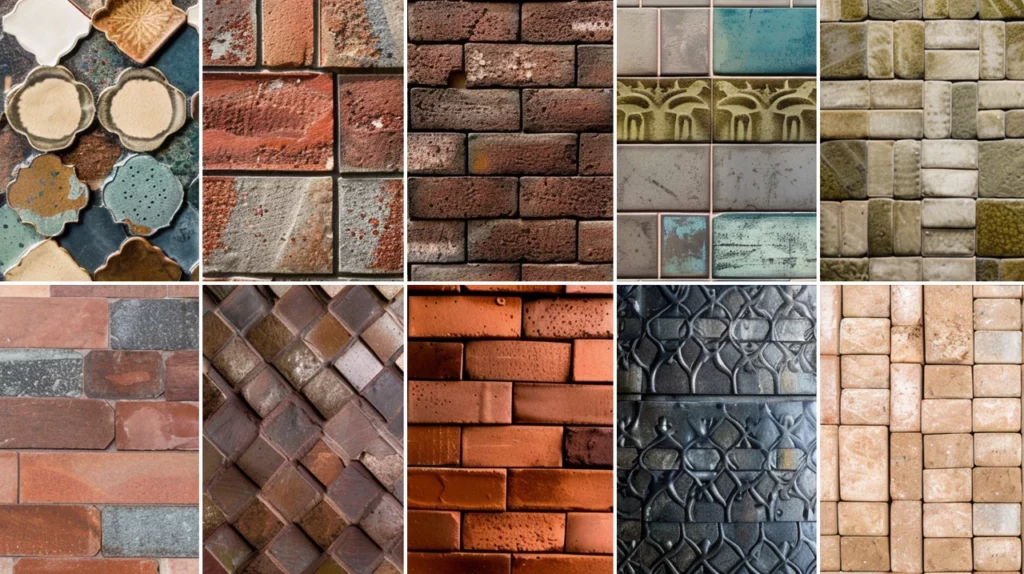 Fireplace Hearth Materials - Brick and Tile