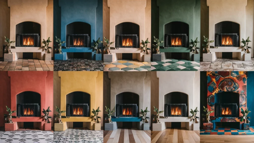 Color Schemes for Your Fireplace Hearth