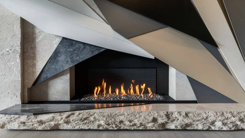 Contemporary Electric Fireplace