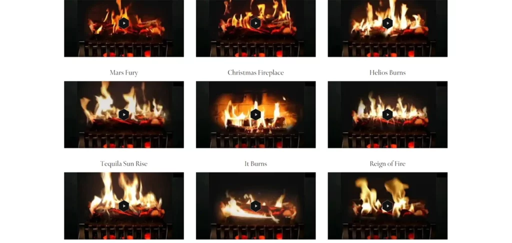 Customizable Electric Fireplace Experience