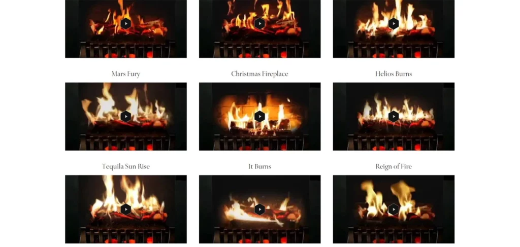 MagikFlame offers an impressive library of 30 different flame options