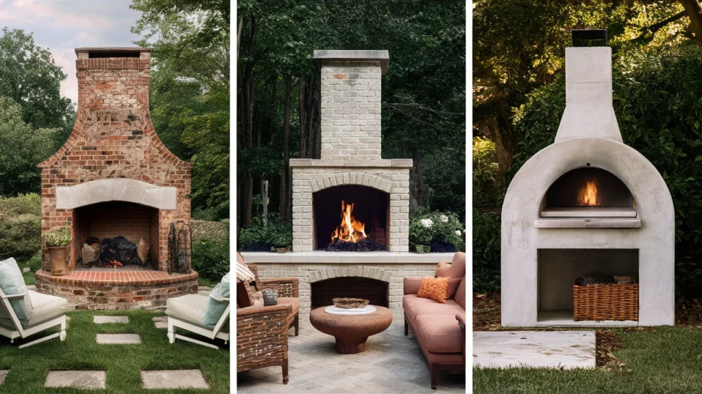 Outdoor Fireplace Design Ideas