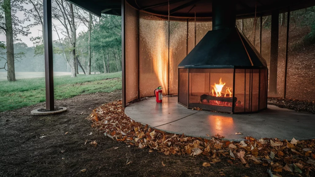Outdoor Fireplace Safety and Insurance Considerations