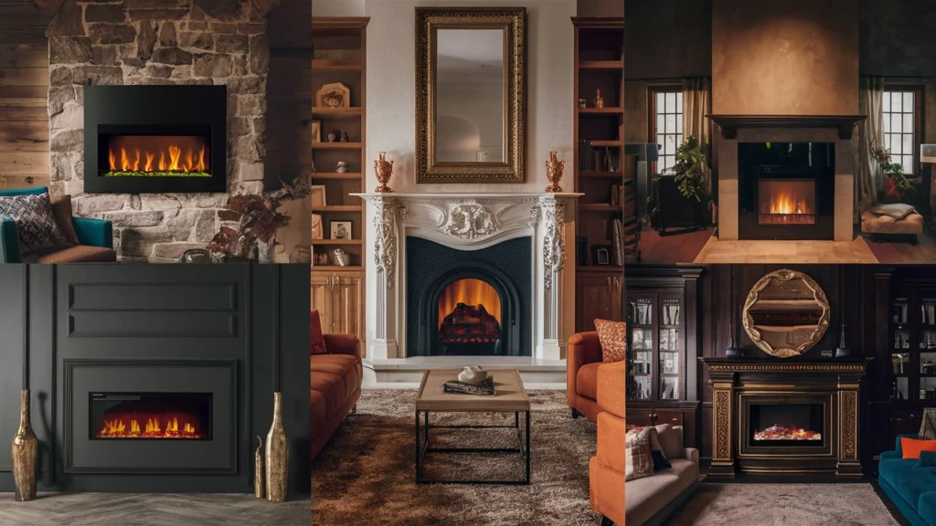 Electric Fireplaces Options to Customize Your Decor