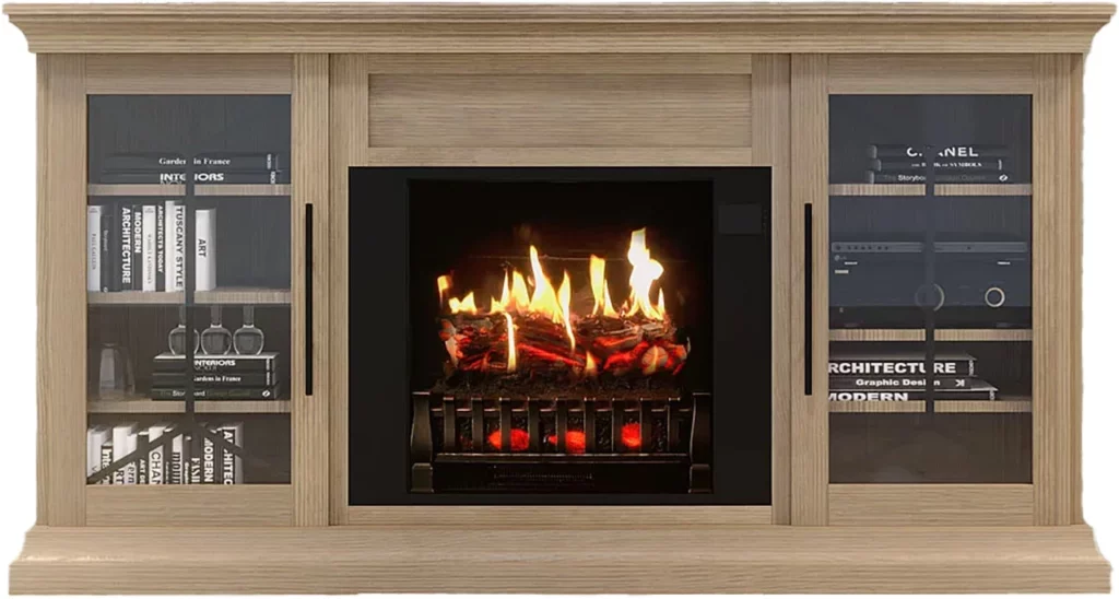MagikFlame Freestanding Electric Fireplace