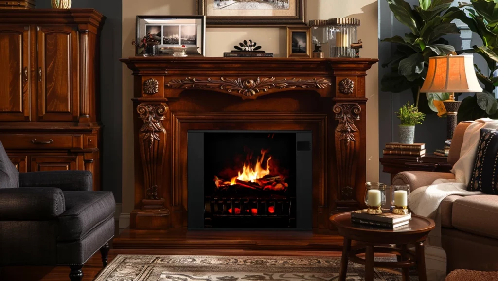 Traditional Electric Fireplace Style