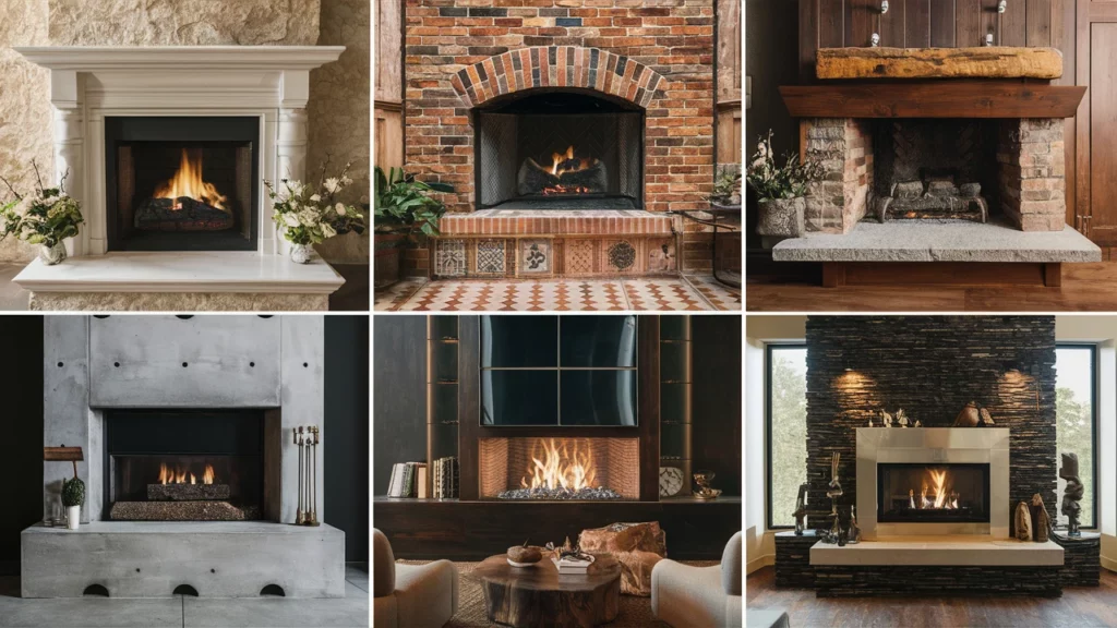 Fireplace Hearth Materials