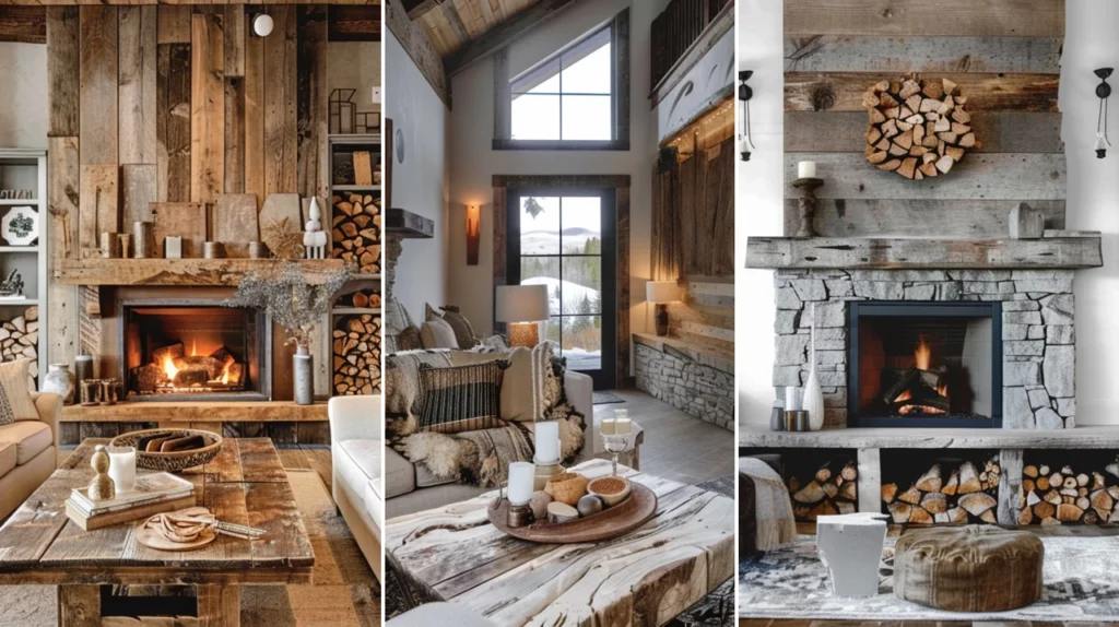 Fireplace Hearth Materials - Wood
