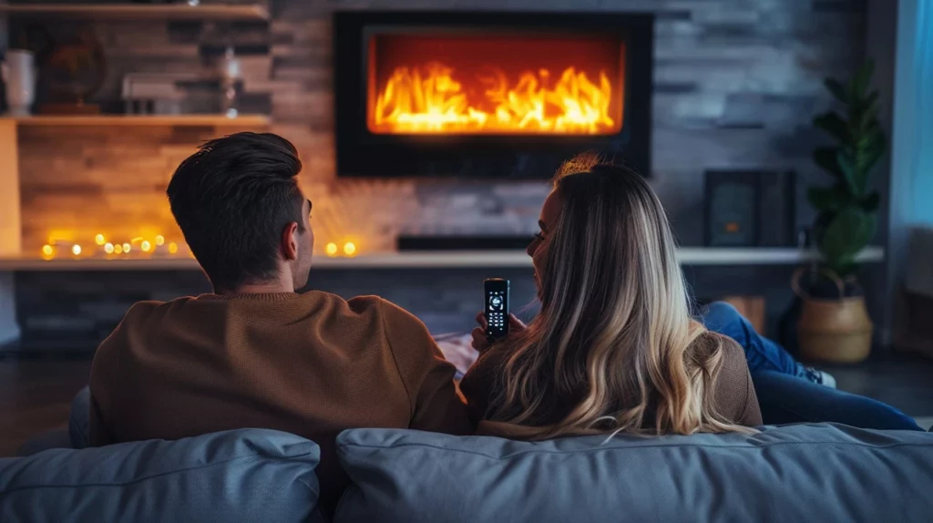 Convenience and Ease of Use of an Electric Fireplace