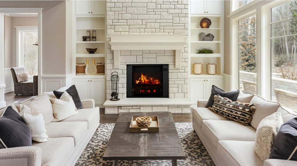 MagikFlame Electric Fireplace in Your Home